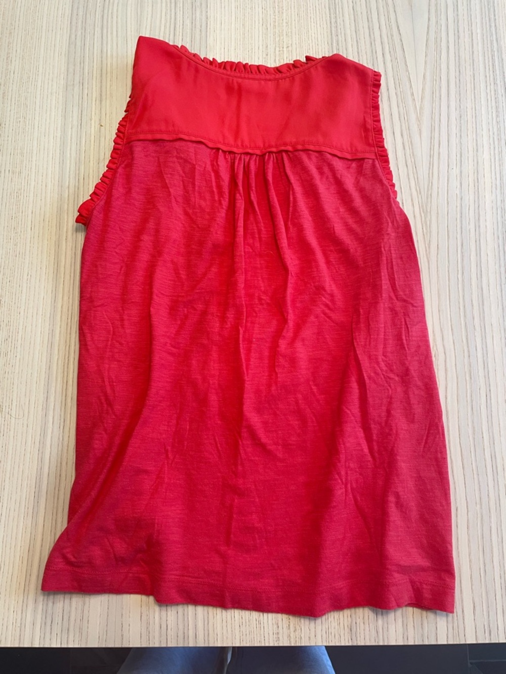 Red blouse top - Picture 3 of 3